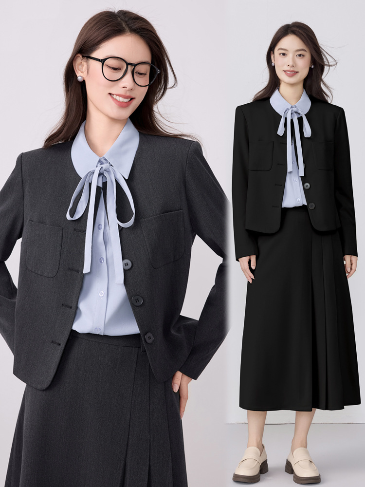 Women'S Formal Wear Petite - 女子大学生の授業面接用フォーマルウェア、プロフェッショナルウェア、春と秋の新作、小柄な方向けのエレガントなスタイル