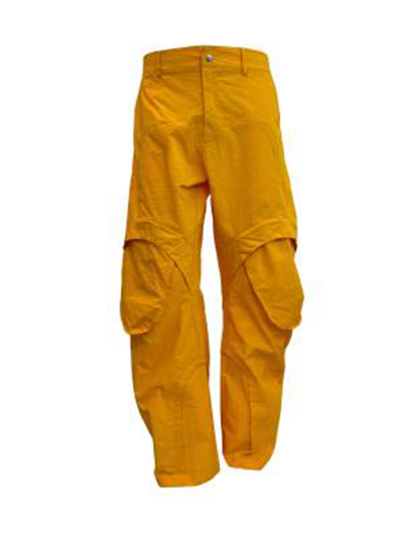 Tailored Trouser Wide - アメリカンワークパンツ メンズ 多機能3D仕立てデザイン ワイドロングパンツ カジュアルストレートレッグ ミッドカジュアル