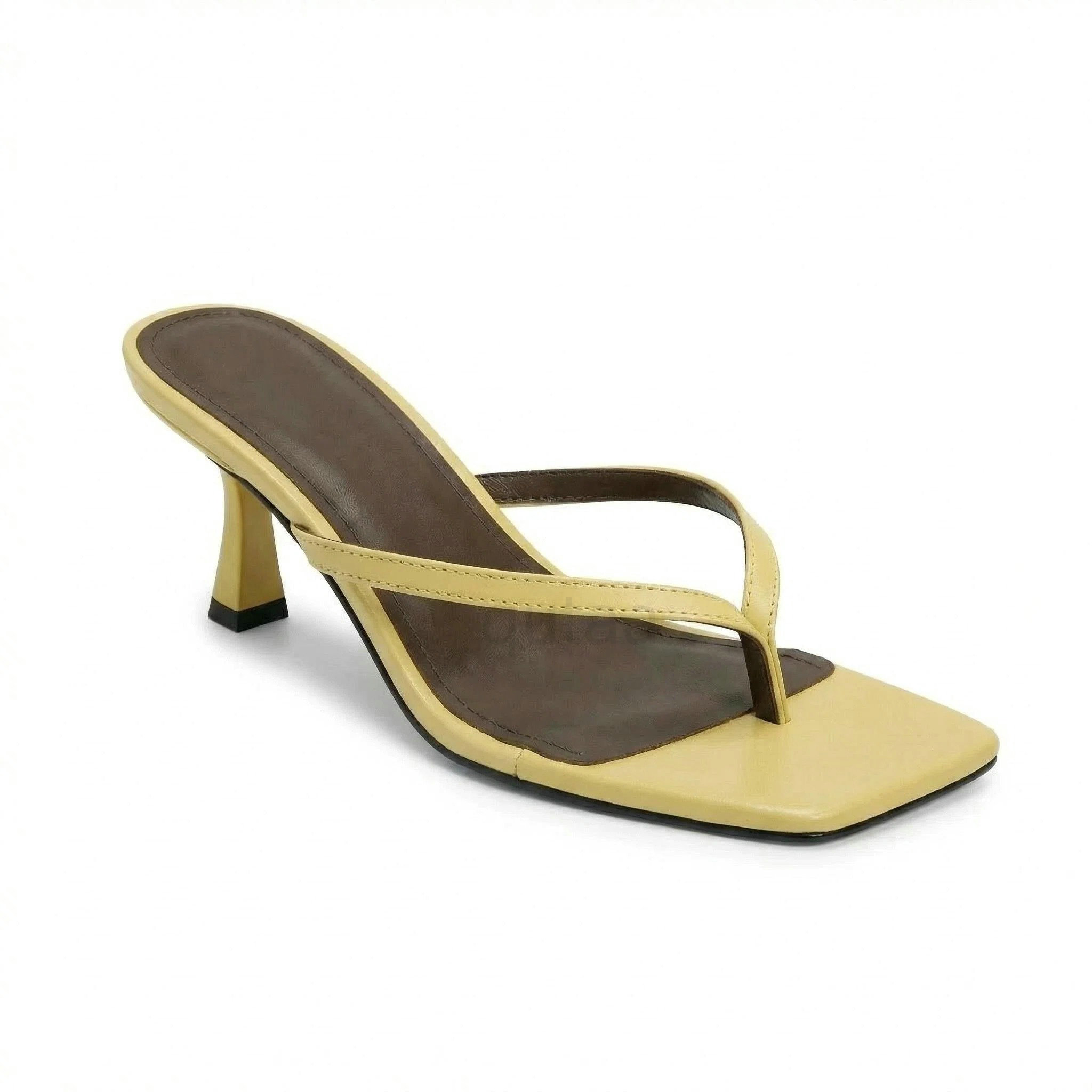 QUTAA ニュースファッションフリップフロップ女性の夏のサ - Kitten Heel Women のレビューと価格