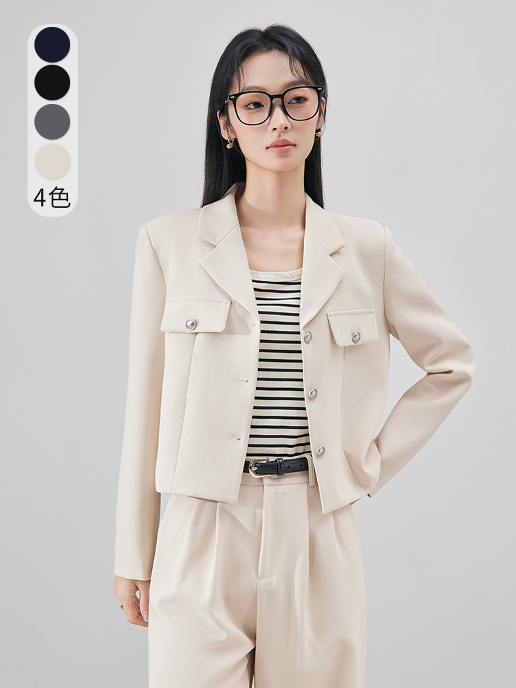 小柄な女性向けのショートブレザー、春と秋の大学面接用フォーマ - Women'S Formal Wear Petite のレビューと価格