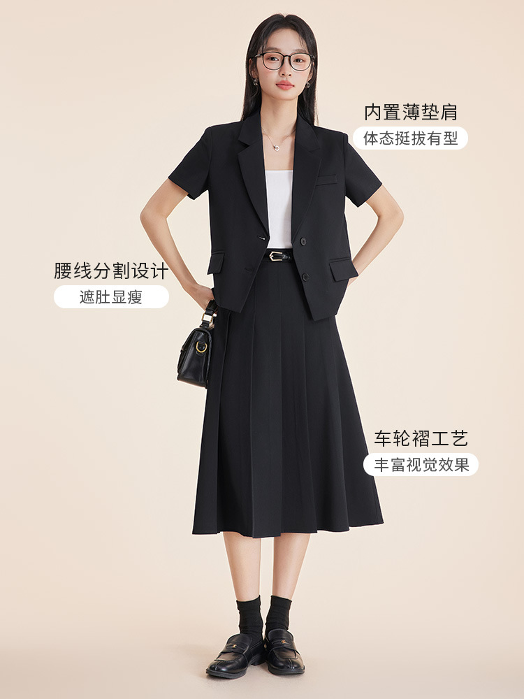 秋と冬のためのグレーのレディーススーツセット、大学生の通勤フ - Women'S Formal Wear Petite のレビューと価格