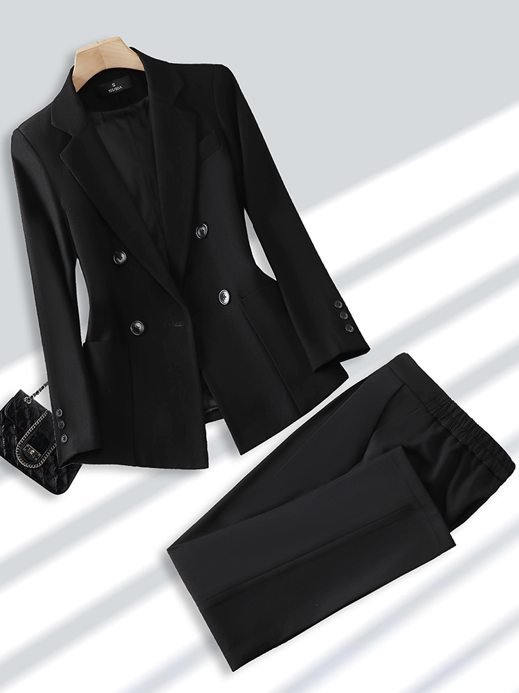 女性のためのブレザーとズボンのスーツ、オフィス、ビジネス、仕 - Women Formal Wear Trousers のレビューと価格