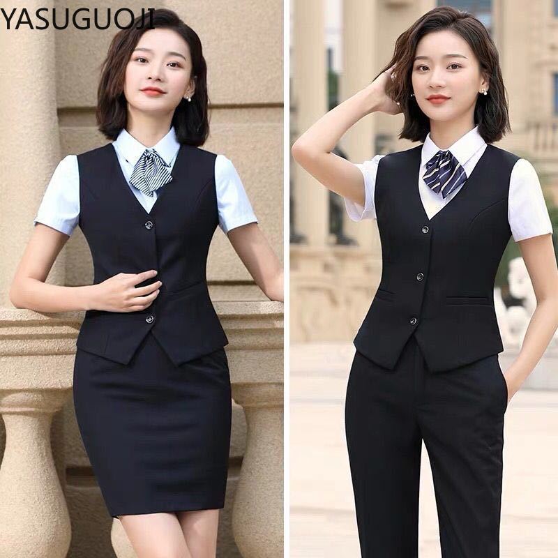Yasuguoji エレガントなファッションの女性ベスト作業 - Women Formal Wear Coat のレビューと価格