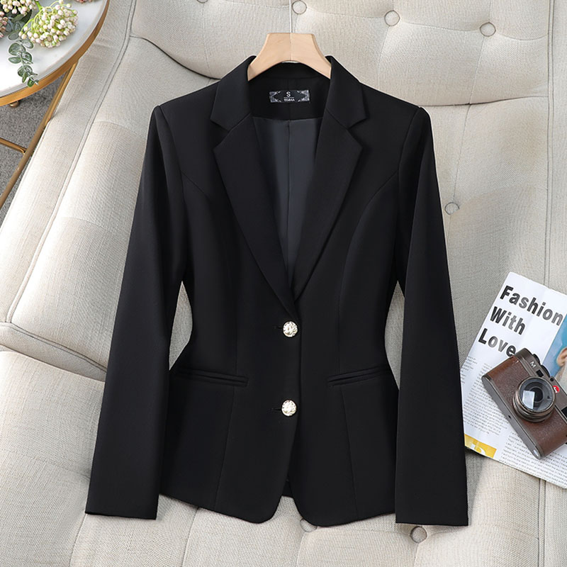 新しいファッション女性フォーマルブレザーレディースシングルブ - Women Formal Wear Coat のレビューと価格