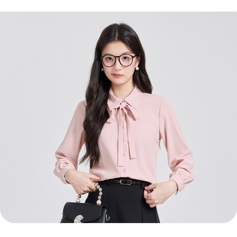 ピンクシフォンシャツ レディース 新品 プロフェッショナルセ - Women'S Formal Wear Petite のレビューと価格